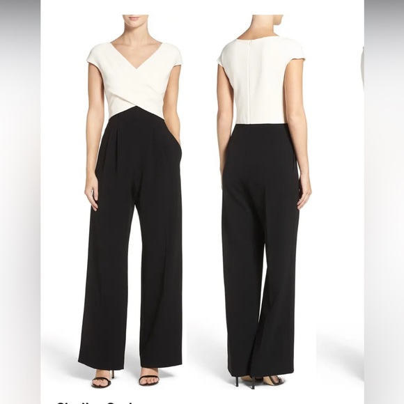 Eliza J Pants - Eliza J Elegant wide leg jumpsuit, size 10